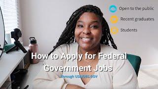 How to Apply for Federal Government Jobs through USAJOBS.gov  2022