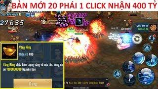 VLTK Mobile Lậu 20 Phái mới nhất nhận miễn phí 400 Tỷ chỉ với 1 click  vanhoa