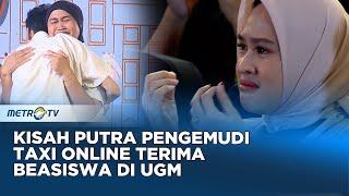 Mengharukan Putra dari Pengemudi Taxi Online di Medan Terima Beasiswa di UGM #KICKANDY