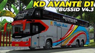 KODENAME AVANTE D1 BUSSID V4.3 CAKEP BANGET NO MINUS