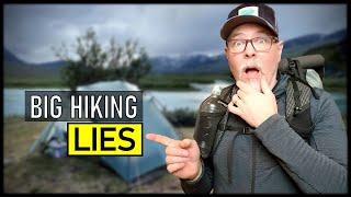 The lies hikers tell you guys… you have no idea  #hiking