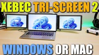 Xebec Tri-Screen 2 2022 Review Easily Add Triple Monitor to Your Windows PC or MacBook Pro