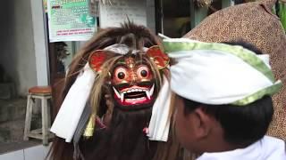 Bali Joyful Barong in the streets of Ubud Ngelawang with Galungan #2 by Hans & Fifi