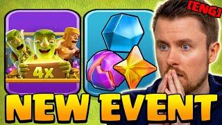 NEW EVENT and 4x ORE BONUS and MORE Clash of Clans