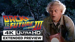 Back to the Future Part III  Opening Scene in 4K Ultra HD  Doc Brown Sees His Own Grave