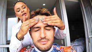 Medellin Colombian Lady Barber Came Over 