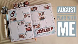 August Plan with Me and full monthly flip through