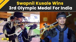 Paris Olympics 2024 Indian Shooter Swapnil Kusale Wins 3rd Olympic Medal Makes Nation Proud