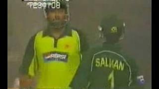 Salman Butt Maiden ODI 100 V India with Inzi