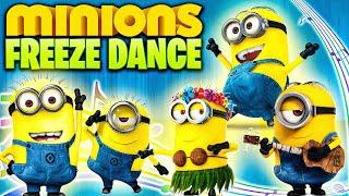 The Minions Rise of Gru Freeze Dance  Just Dance  Brain Break