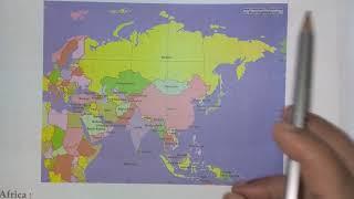 Grade 5  General Knowledge Chapter 18 The Seven Continents Of The World Video 1