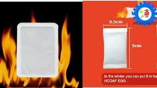 How to make a simple pocket hot pack in 2 mins 2021