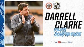 Press Conference  Its a very important Easter Weekend says Darrell Clarke