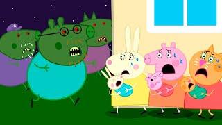 Zombie Apocalypse Zombies Appear At The Laboratory‍️  Peppa Pig Funny Animation