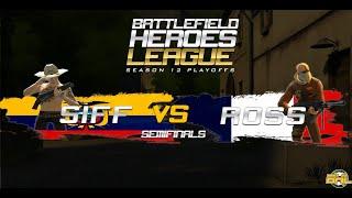 Battlefield Heroes League  S12 Gunner 1v1 - siff vs Ross  Semifinals