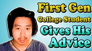 First Gen Student Shares Advice