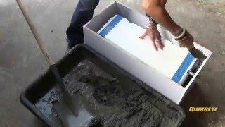 IDEAS CONCRETAS Cómo hacer una hielera-jardinera en concreto