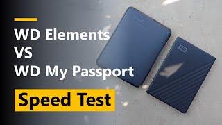 WD Elements VS WD My Passport - Did the Extra Money Worth it ??