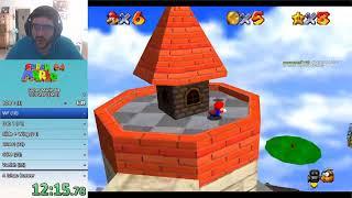 Super Mario 64  Speedrun 120 étoiles en 25853 