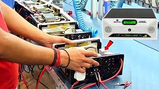 FACTORY में INVERTER कैसे बनता है?Inverter And Battery Manufacture  Battery Production.