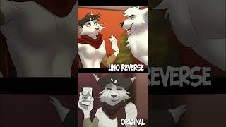 UNO REVERSE Vs ORIGINAL RED FLAG  #redflags #animation #animatic