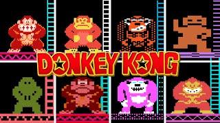 Donkey Kong ️ Versions Comparison ️ Arcade C64 Atari 2600 MS-DOS ZX Spectrum NES and More