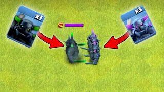 Max Level Troops vs Level 1 Troops - Clash of Clans