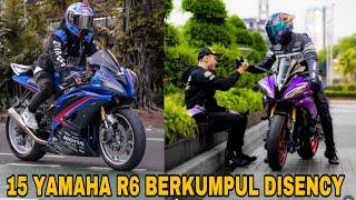 KANGEN BAWA YAMAHA R6 KE RUMAH GANG SEMPIT‼️GAHARNYA PAKE KNALPOT B4C0T