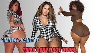 Shantay Jeanette The Stunning Curvy Plus-Size Model Instagram Influencer Star Biography Wiki Facts