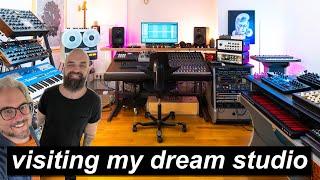 STUDIO TOUR of an AMAZING synth studio  Summer of Synths