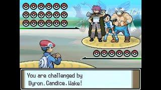 Pokemon Azure Platinum Post Game - Sinnoh Leaders Tournament @ Lily of the Valley PWT Hard Mode