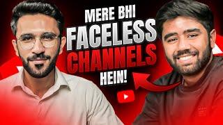 How Many Faceless Channels Kashif Majeed Has? YouTube Channel Safety Tips  Kashif Majeed Interview