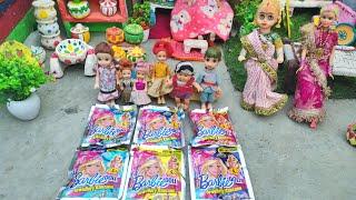 Barbie Doll All Day Routine In Indian VillageRadha Ki Kahani Part -490Barbie Doll Bedtime Story