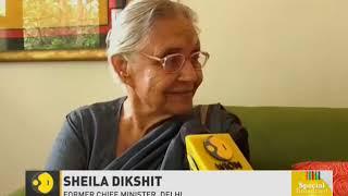 Former New Delhi Chief Minister Sheila Dikshit speaks to WION