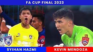 SYIHAN Hazmi vs KEVIN Mendoza - JOHOR Darul Takzim vs Kuala Lumpur City FC KL City FC