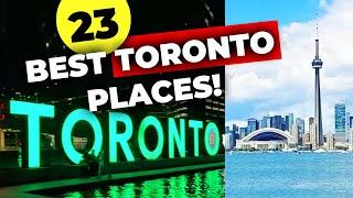 TORONTO TRAVEL GUIDE 23 best spots you MUST visit