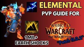 Elemental Shaman Arena PvP Guide - The War Within Patch 11.0.2 PAD BUILD