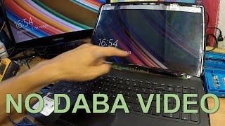 Laptop HP 15 que no da video solución