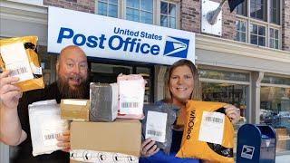 I Bought 35 Pounds of LOST MAIL Packages  STRANGE & UNUSUAL