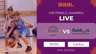 Saldus Sporta skola 2014 vs BVBS 2 - 2014  BBBL boys U10 Finals Stage  7-8 places