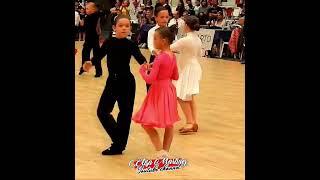 Juvenile children dancers at the French National Championships 2022 