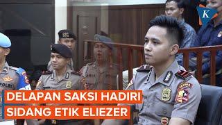 Polri Hadirkan Delapan Saksi di Sidang Etik Eliezer