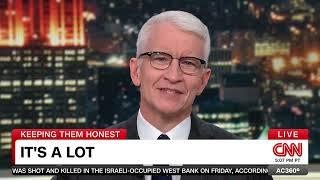 Anderson Cooper debunks Trumps conspiracy theory about commercial break