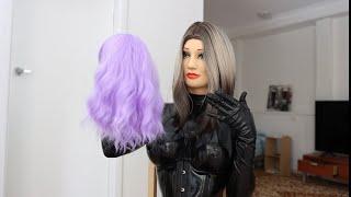 Latex Doll Trying On A NEW Wig