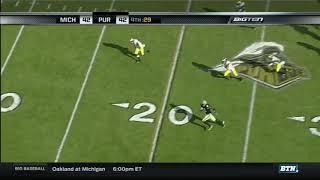 Purdue game-winning trick play vs Michigan 2008