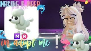 Making a mega poodle in Adopt Me  FINALLY POSTED A LONG VIDEO  super late