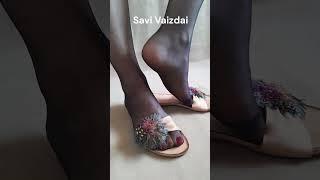 Sexy nylon feet play Savi Vaizdai   Part 589 Show #feet #nylon #slippers