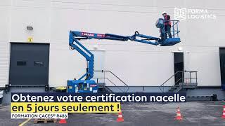 Formation CACES® R486 en 5 jours  Formation nacelle  PEMP