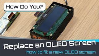 How to replace your RACELOGIC OLED Display Screen