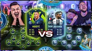 Nächster BRUCH  MBAPPE POTM vs SAINT MAXIMIN Fut Fantasy Squad Builder BATTLE ⭐⭐ FIFA 22